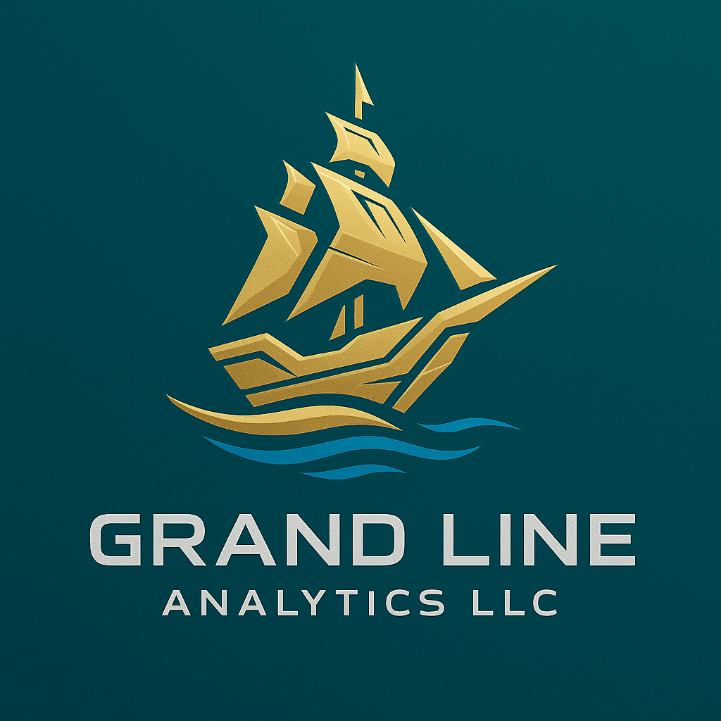 Grand Line Analytics ship logo